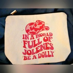 Dolly makeup bag